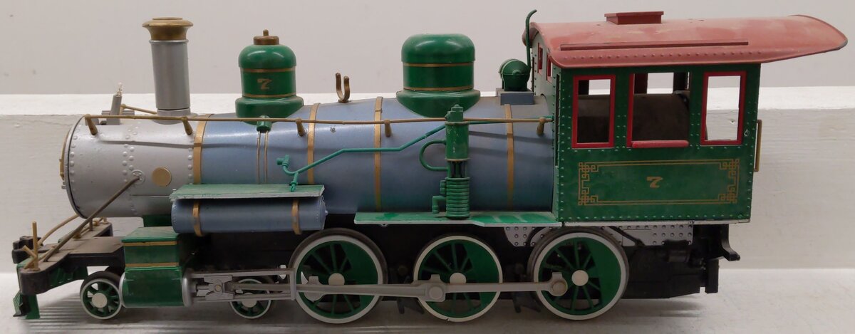Bachmann 90-0100-27 G Scale Santa Fe Big Hauler Steam Locomotive #7