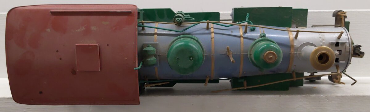 Bachmann 90-0100-27 G Scale Santa Fe Big Hauler Steam Locomotive #7