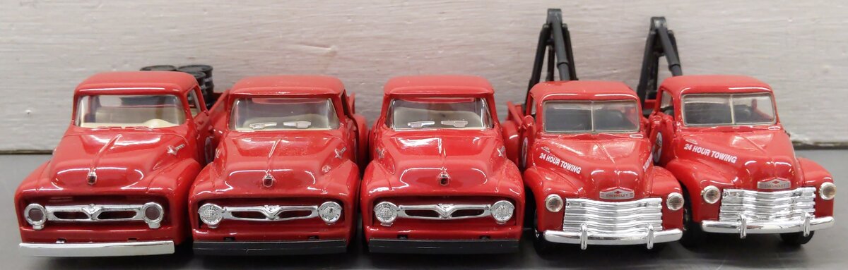 Road Champs 1:43 Assorted Texaco Diecast Trucks [5] EX
