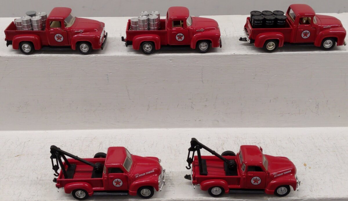 Road Champs 1:43 Assorted Texaco Diecast Trucks [5] EX