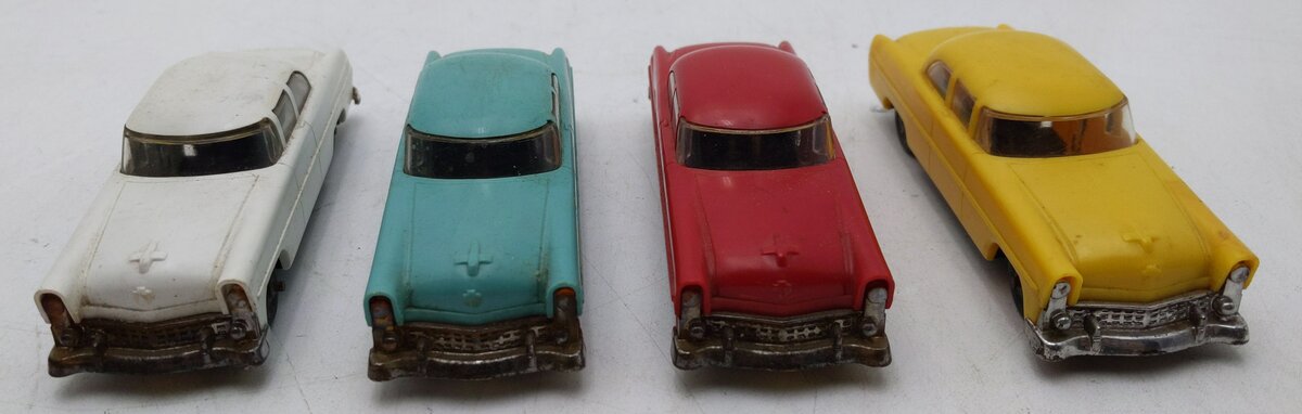 Lionel 6414 Vintage O Evans Autoloader with 4 Automobiles EX