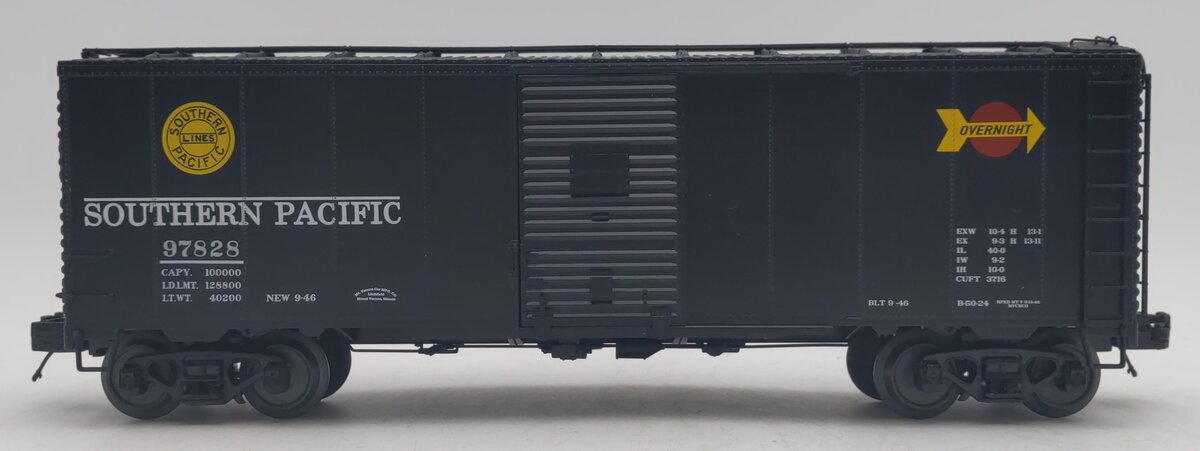 MTH 20-93588 O Gauge Southern Pacific 40' AAR Boxcar #97828 NIB