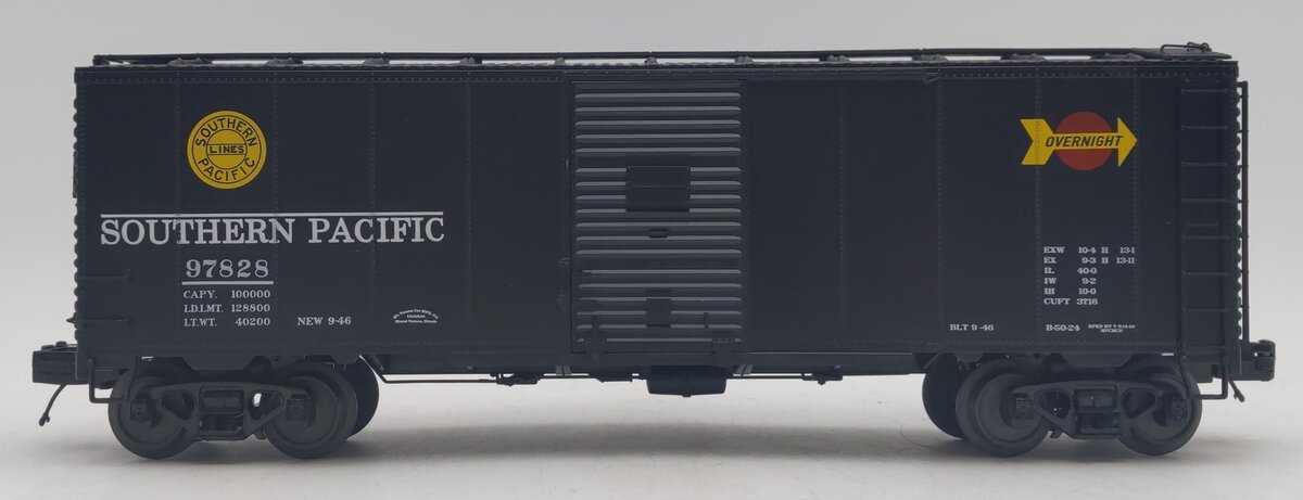 MTH 20-93588 O Gauge Southern Pacific 40' AAR Boxcar #97828 NIB
