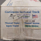 Gargraves 54-202-S O Regular Stainless 54" Curve Plasti Tie Sectional Tracks (8) LN/Box