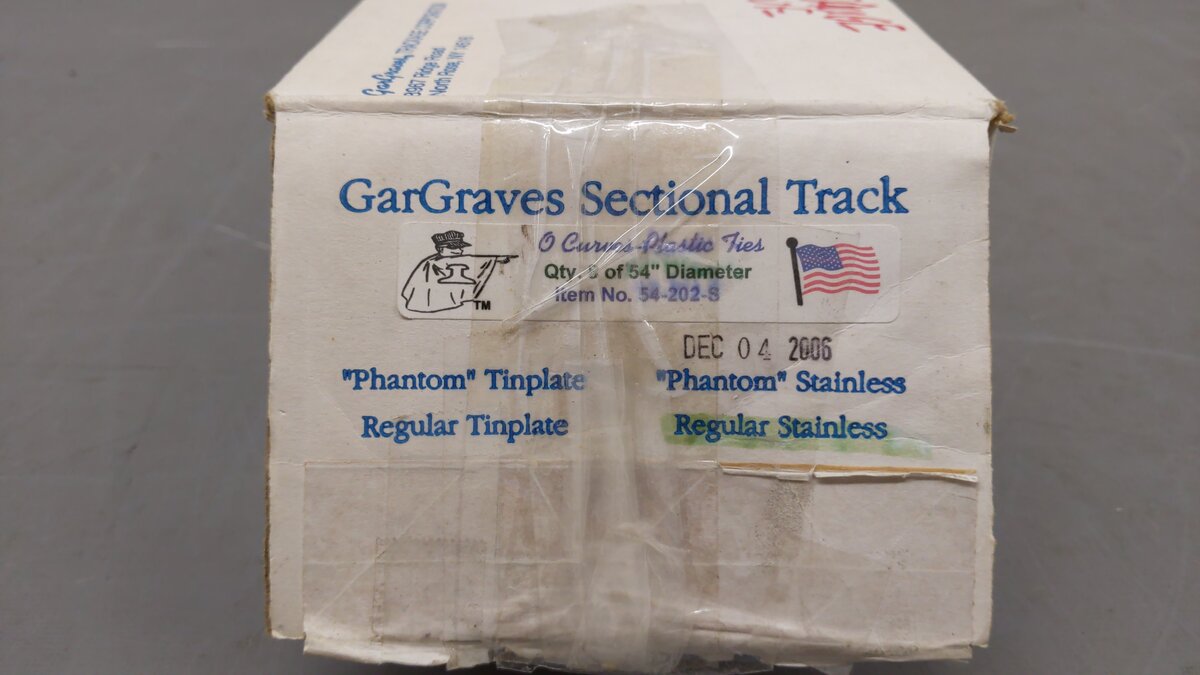 Gargraves 54-202-S O Regular Stainless 54
