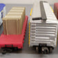 Lionel & Atlas O Gauge Freight Cars: 6-9808, 6-7605, 6-9807 & 4356 [4] EX