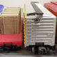Lionel & Atlas O Gauge Freight Cars: 6-9808, 6-7605, 6-9807 & 4356 [4] EX