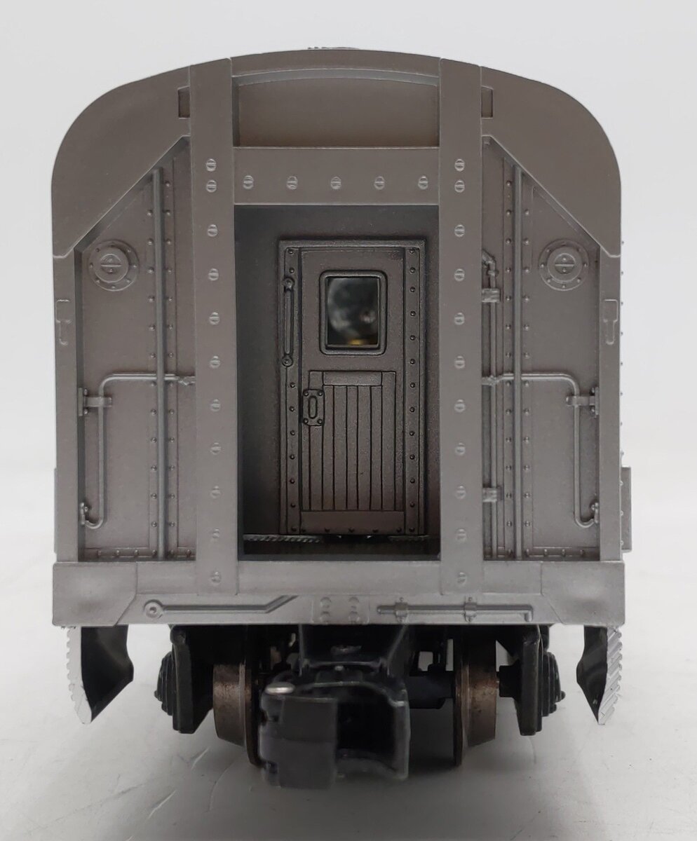 Lionel 6-9588 O Gauge Burlington Aluminum "Silver Dome" Vista Dome Passenger Car EX/Box
