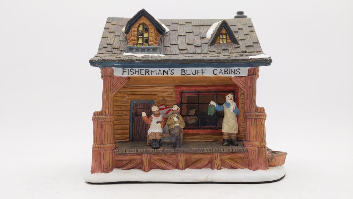 Santa’s Workbench Collection 564-3846 Fisherman’s Bluff Cabins EX