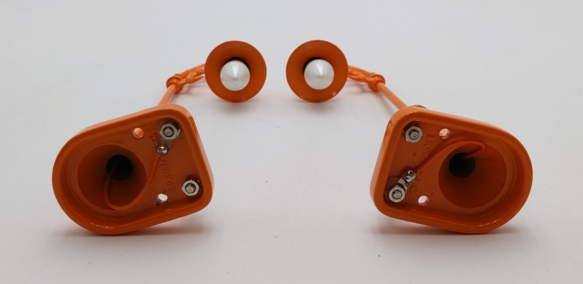 MTH 11-90104 Standard Orange #58 Single Arc Lamp Set (Set of 2) NIB