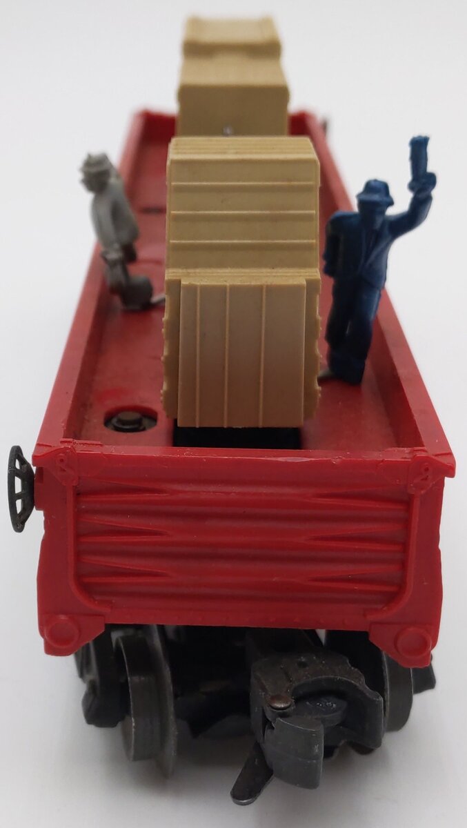 Lionel 3444 Vintage O Gauge Erie Operating Cop & Hobo Car VG/Box