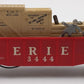 Lionel 3444 Vintage O Gauge Erie Operating Cop & Hobo Car VG/Box