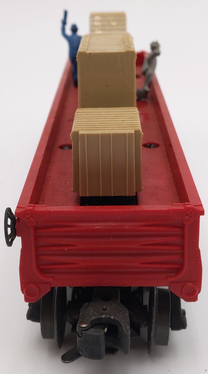 Lionel 3444 Vintage O Gauge Erie Operating Cop & Hobo Car VG/Box