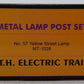 MTH 20-1028 O Gauge Yellow Street Lamp Accessory (Pair of 2) LN/Box