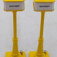MTH 20-1028 O Gauge Yellow Street Lamp Accessory (Pair of 2) LN/Box