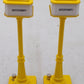 MTH 20-1028 O Gauge Yellow Street Lamp Accessory (Pair of 2) LN/Box