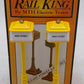 MTH 20-1028 O Gauge Yellow Street Lamp Accessory (Pair of 2) LN/Box