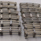 American Flyer 702 Vintage S Curved Track Sections (64) VG
