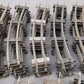 American Flyer 702 Vintage S Curved Track Sections (64) VG