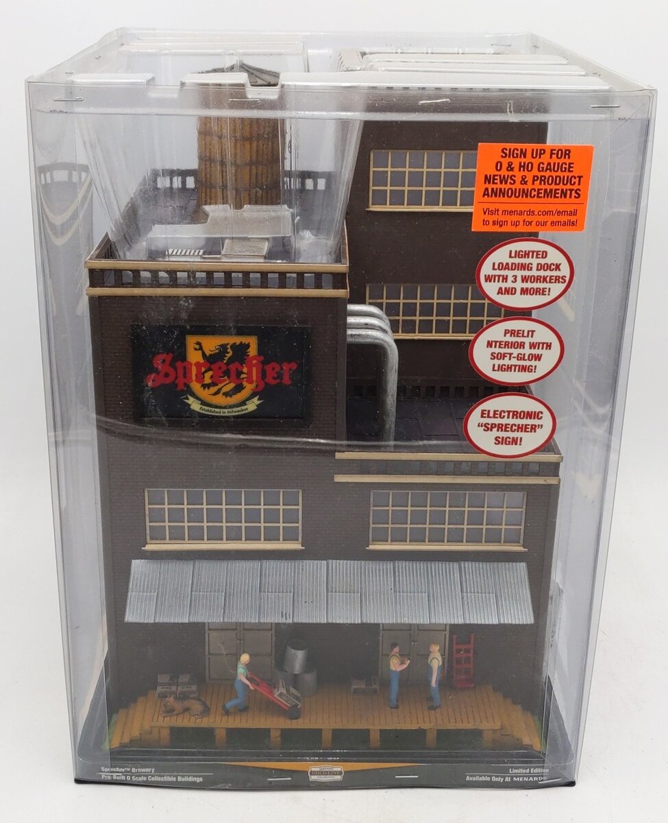 Menards 279-4493 O Sprecher Brewery Building EX/Box