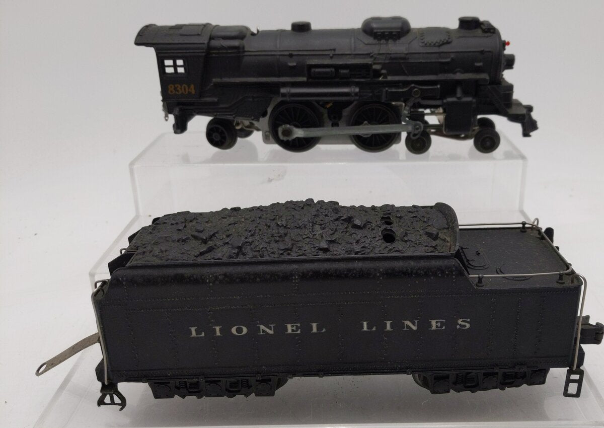 Lionel 6-8304 4-4-2 C&O Die-Cast Steam Locomotive & Tender #8304 EX