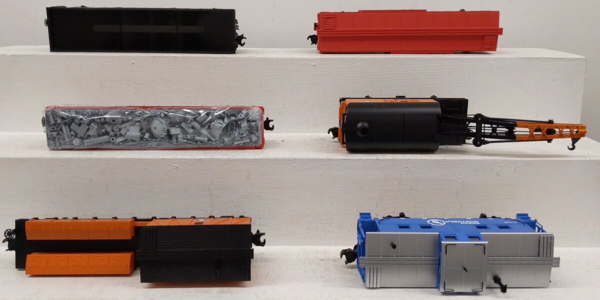 MTH 30-7006 O Great Northern RailKing Freight Car Set (Set of 6) LN/Box