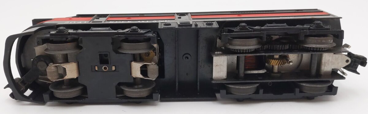 Lionel 2041 Vintage O Rock Island Powered Alco A Unit Diesel Locomotive VG