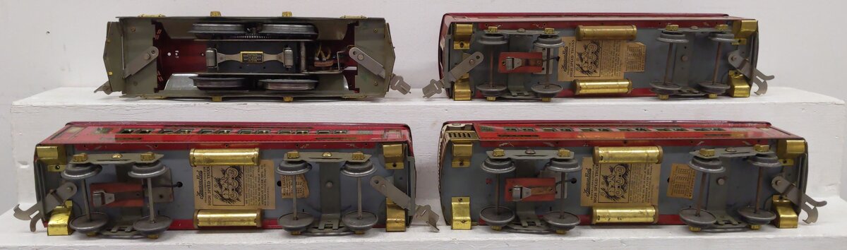 American Flyer 1388 Standard Vintage Ambassador Electric Passenger Set EX