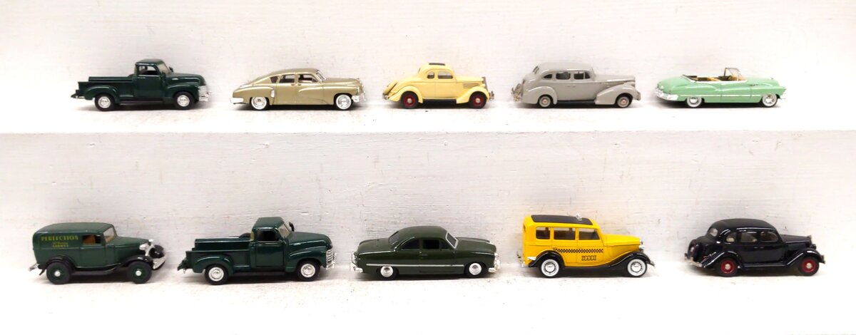 Ertl & Other 1:43 Assorted Die-cast Vehicles [10] EX
