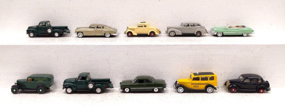 Ertl & Other 1:43 Assorted Die-cast Vehicles [10] EX