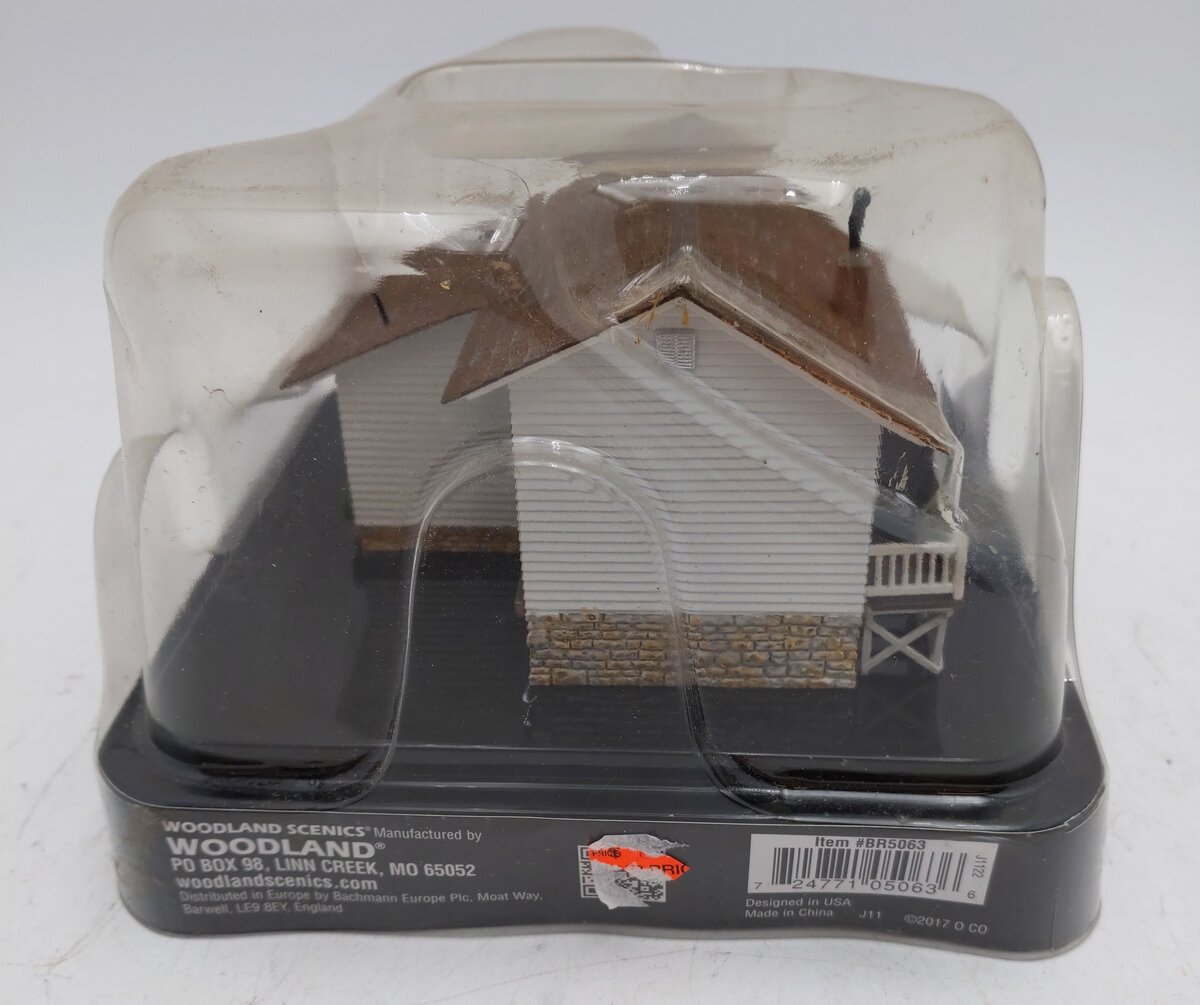 Woodland Scenics BR5063 HO Built-&-Ready Letters, Parcels & Post Office W/Led EX/Box