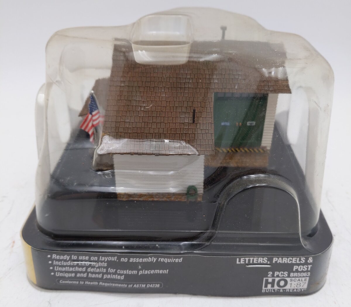 Woodland Scenics BR5063 HO Built-&-Ready Letters, Parcels & Post Office W/Led EX/Box