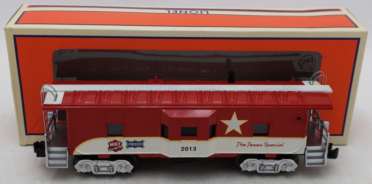 Lionel 6-58539 O Gauge LCCA Texas Special Bay Window Caboose #2013 EX/Box