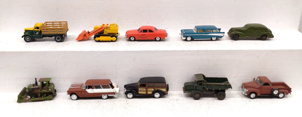 Ertl & Other 1:48 Die-cast Assorted Vehicles [10] VG