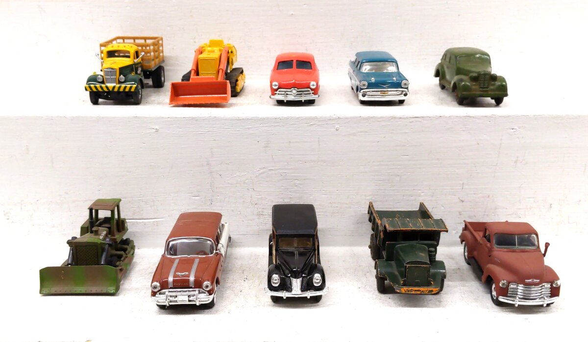 Ertl & Other 1:48 Die-cast Assorted Vehicles [10] VG