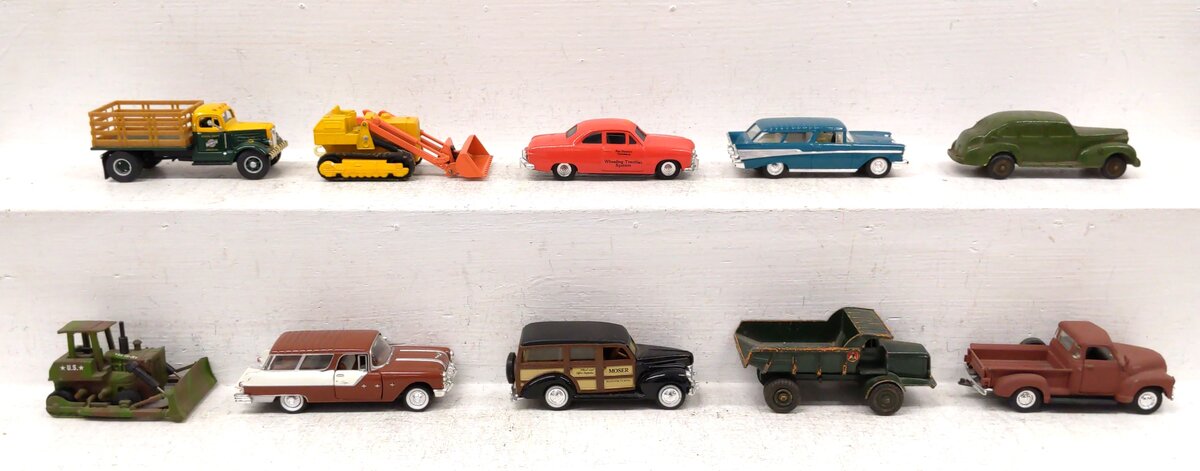 Ertl & Other 1:48 Die-cast Assorted Vehicles [10] VG