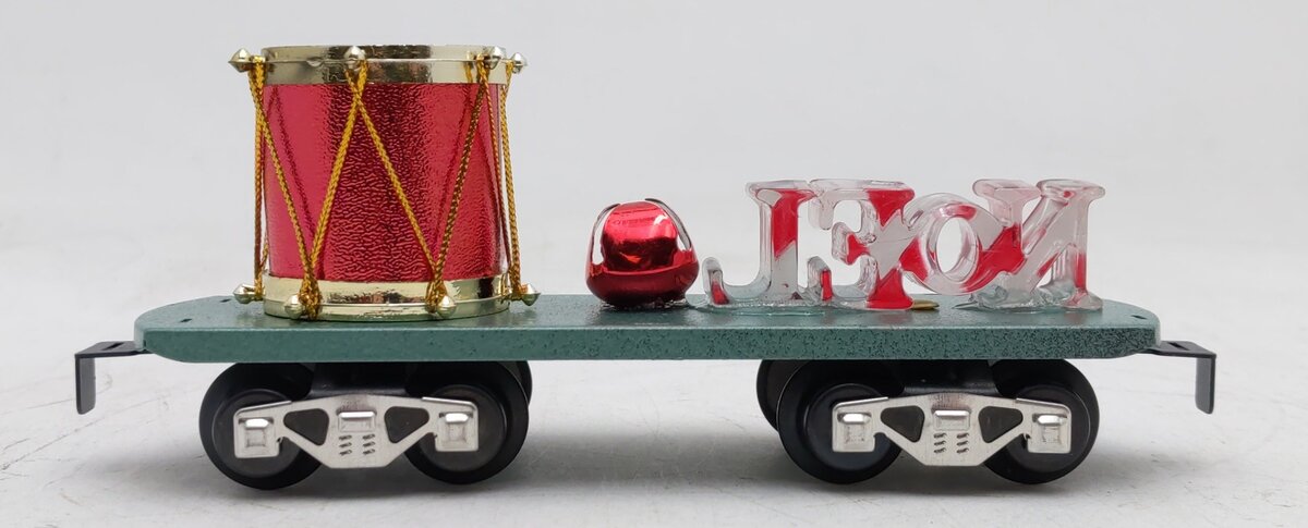Marx O Gauge Jingle Noel Christmas Flat Car w/Load EX/Box