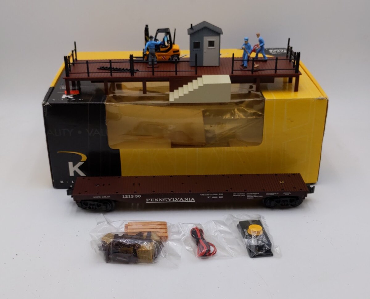 Lionel K-Line 6-21253 Operating Bunk Car Yard Office NIB