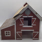 G Scale Plastic Barn with Styrofoam Roof