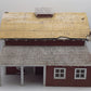 G Scale Plastic Barn with Styrofoam Roof
