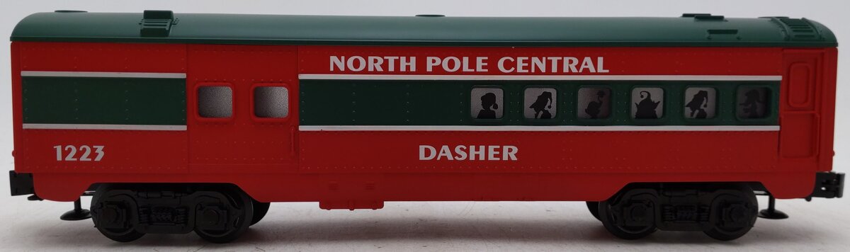 Lionel 6-25182 O Gauge North Pole Central Coach Car #1223 EX/Box