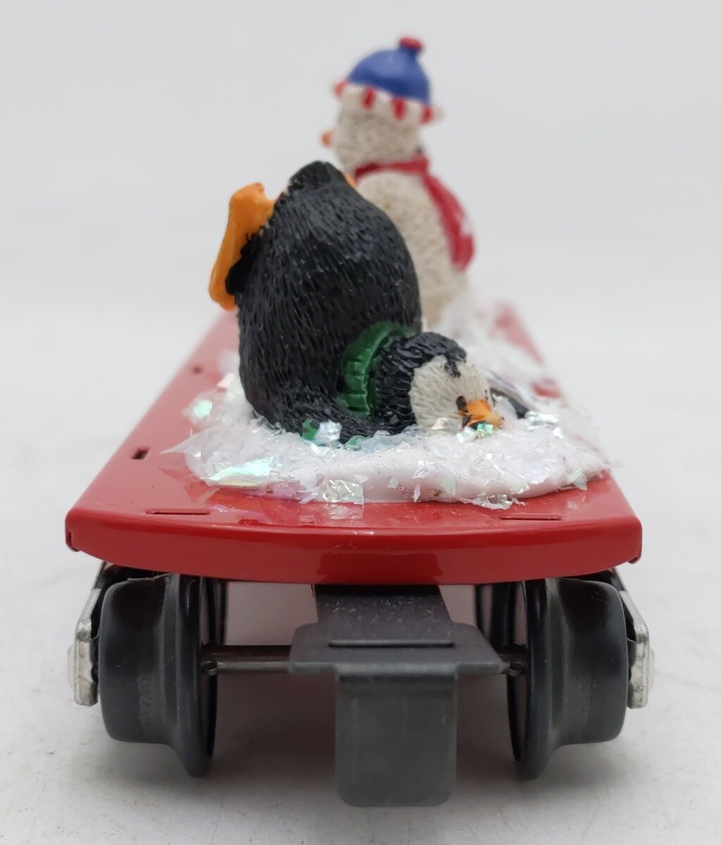 Marx 76013-3 O Gauge Snowman-Penguin Jamboree Flatcar EX/Box