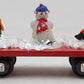 Marx 76013-3 O Gauge Snowman-Penguin Jamboree Flatcar EX/Box