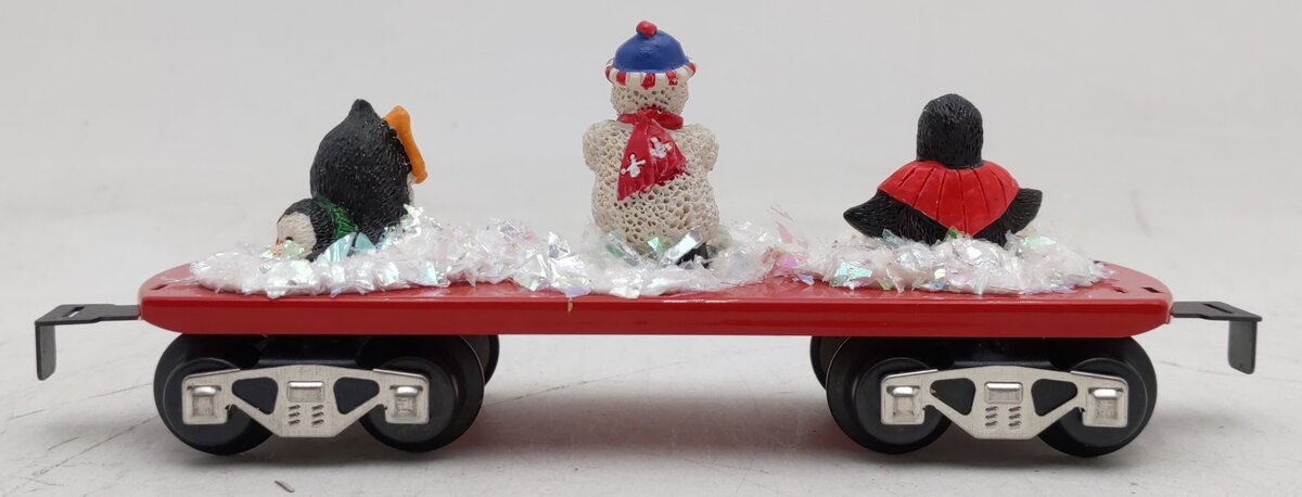 Marx 76013-3 O Gauge Snowman-Penguin Jamboree Flatcar EX/Box
