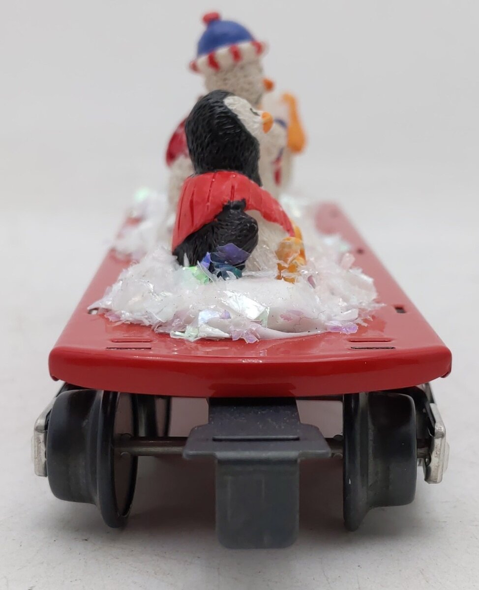 Marx 76013-3 O Gauge Snowman-Penguin Jamboree Flatcar EX/Box