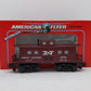 American Flyer 6-48707 S Gauge New Haven Lighted Square Window Caboose #8707 EX/Box
