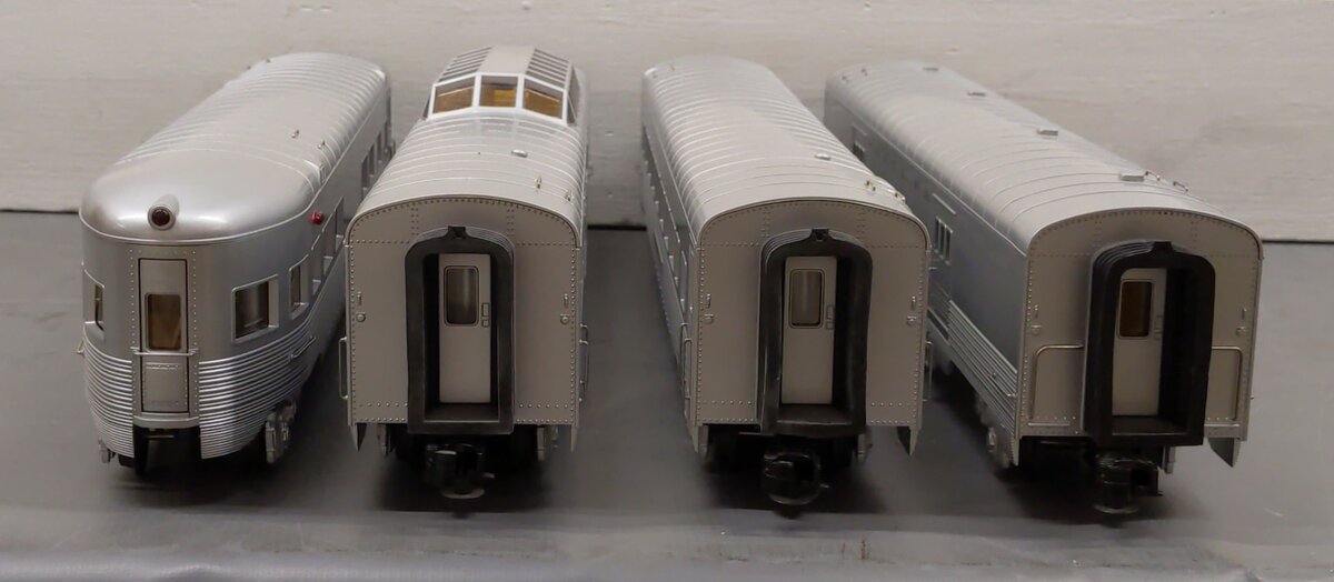 MTH 30-2762A O Santa Fe Streamlined Passenger Car Set (Set of 4) LN/Box