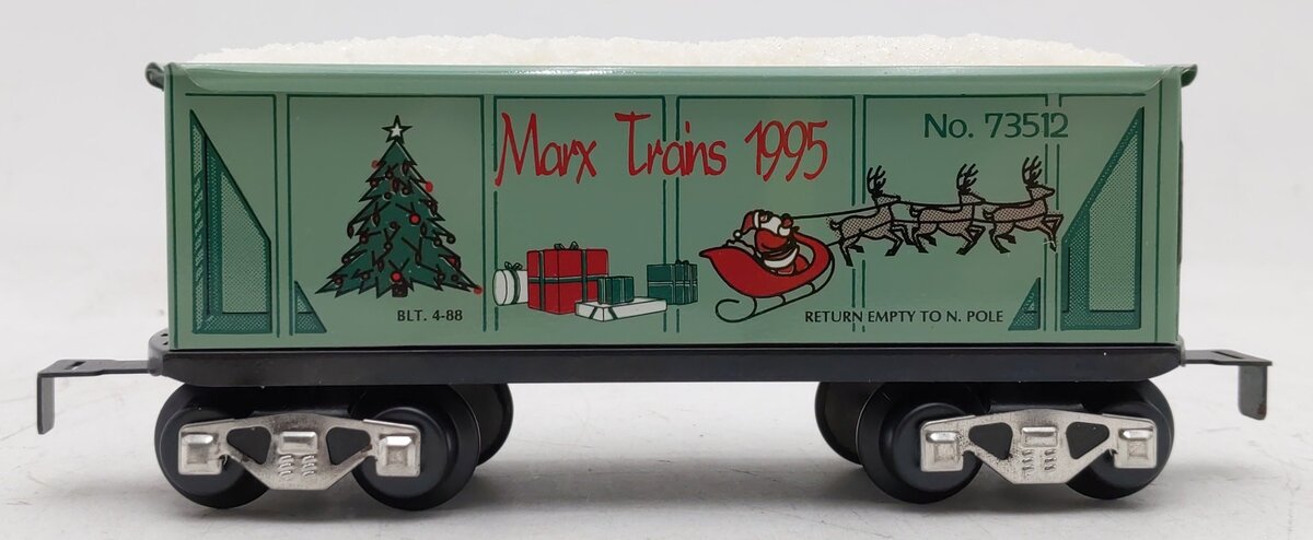 Marx Trians 73512 O Scale 1995 Christmas Hopper Car EX/Box