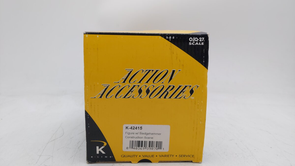 K-Line K42415 Figure w/ Sledgehammer-Construction Scene LN/Box