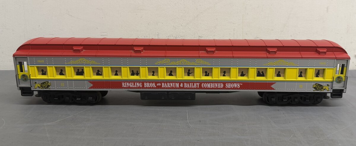 K-Line K83-0093 O Gauge Ringling Bros 18" Heavyweight Coach Car #93 EX/Box